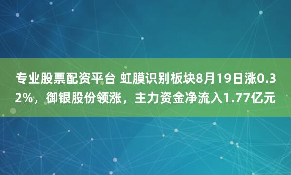 专业股票配资平台 虹膜识别板块8月19日涨0.32%，御银股份领涨，主力资金净流入1.77亿元